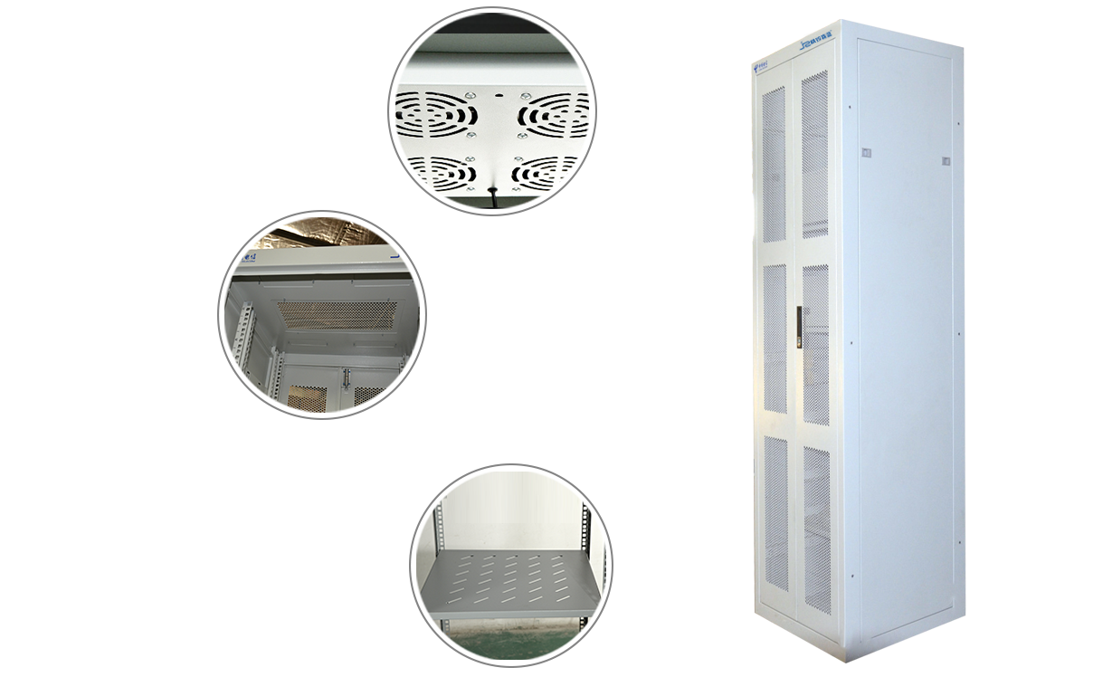 通信機柜細節(jié)